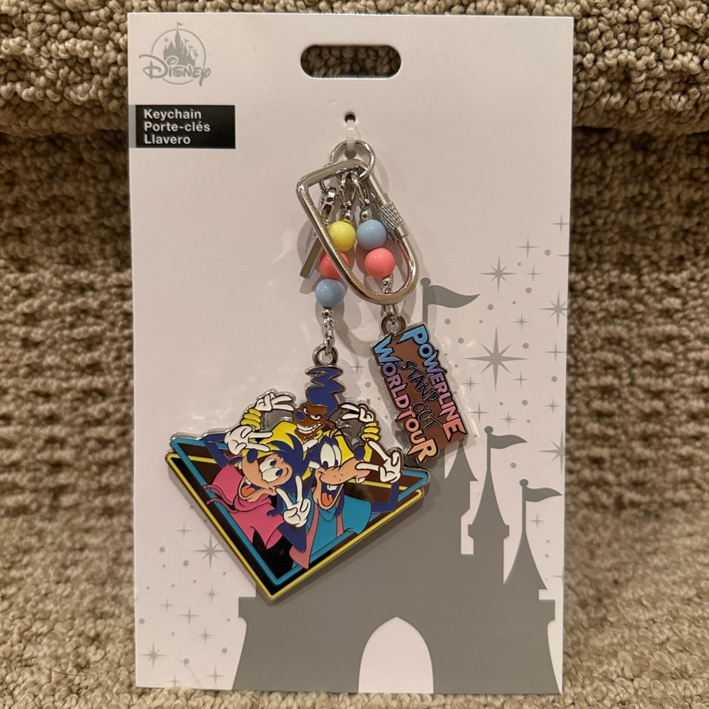 A Goofy Movie Powerline Disney Keychain